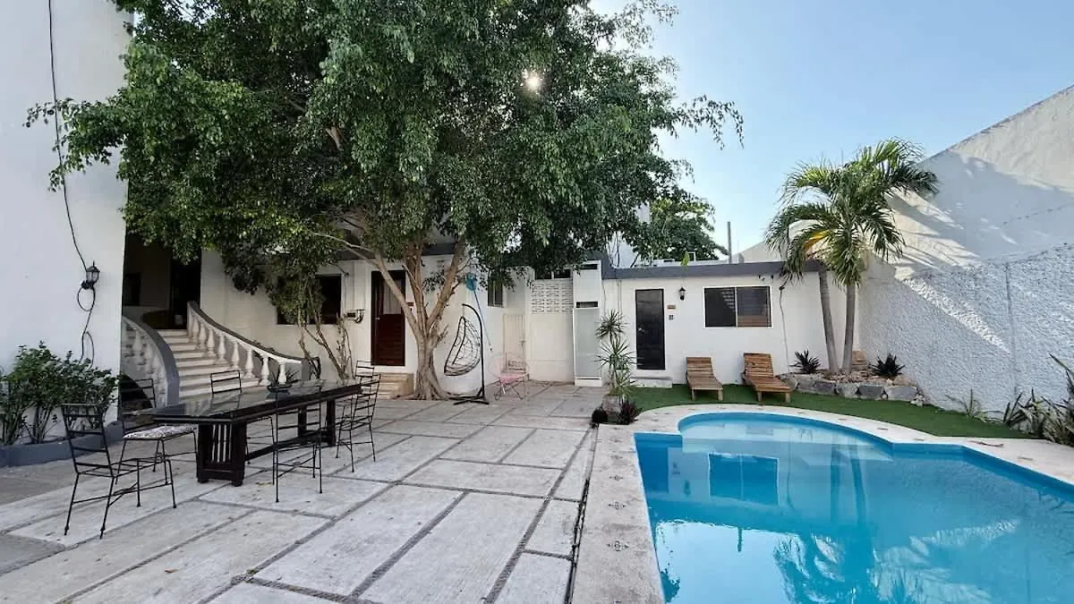 Encantador Espacio Con Alberca Para Disfrutar Mérida Vakantiehuis